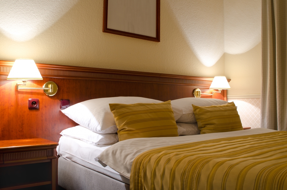 Double bed hotel room comfort level the Netherlands