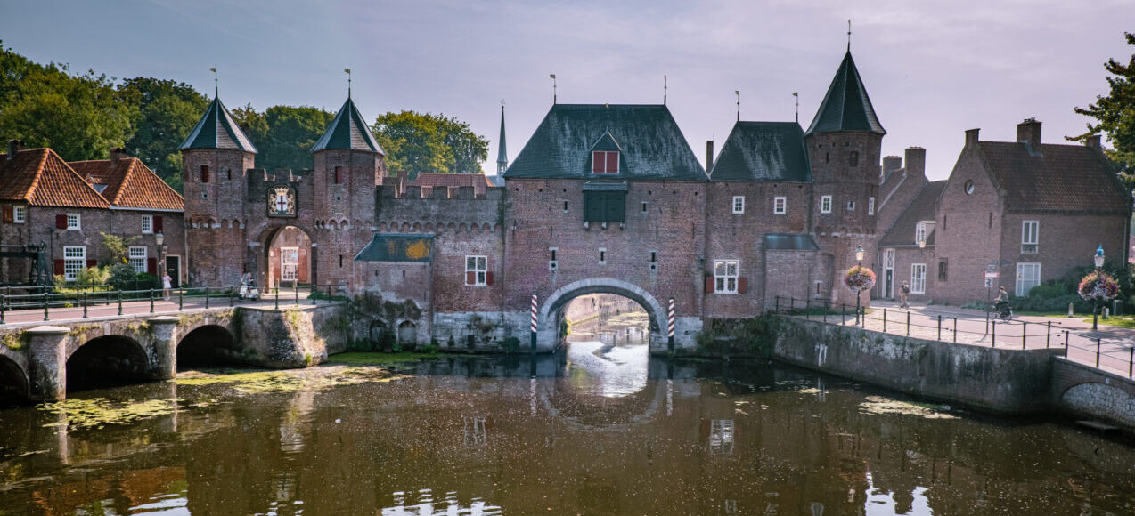 Dutch medieval town wall Amersfoort